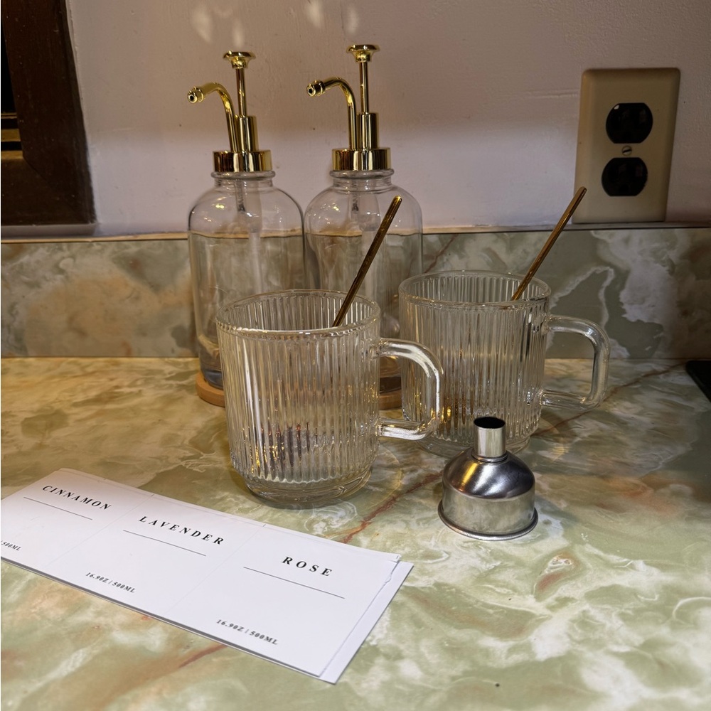 Coffee Mug/Syrup Set